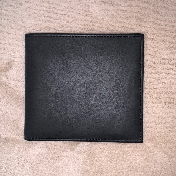 Folded wallet. Genuine leather. - Picture 2 of 5
